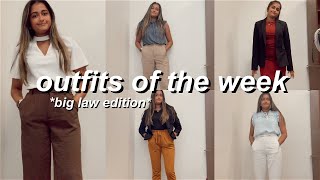 OUTFITS OF THE WEEK BIG LAW SUMMER ASSOCIATE [upl. by Utley229]