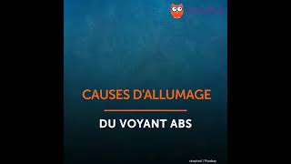 Causes dallumage du voyant dABS [upl. by Kahlil]