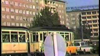 Karl Marx stadt Strassenbahn amp Verkehrs alltag 26 September 1987 [upl. by Gonzales]