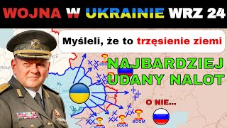 24 WRZ ROSJANIE W SZOKU SZEŚĆ MIESIĘCY ZAPASÓW WYSADZONE  Wojna w Ukrainie Wyjaśniona [upl. by Jennilee]