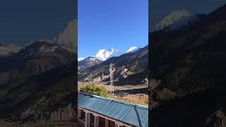 View of Annapurna II amp Annapurna III from Manang [upl. by Con599]