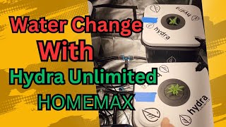 this is how I do my water change with HydraUnlimited hydramax home 4 bucket system [upl. by Akema]