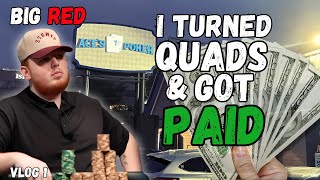 I TURNED QUADS amp GOT PAID  Vlog 1 [upl. by Kirkwood458]