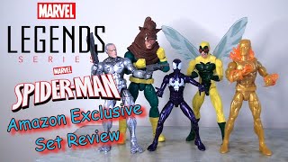 Marvel Legends Amazon exclusive SpiderMan villains set [upl. by Niajneb]