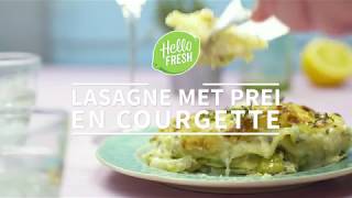 Lasagne met prei en courgette [upl. by Roberts]