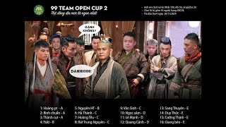 🏆 99 TEAM OPEN 20112024 [upl. by Risteau]