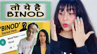 Who is BINOD   Binod viral meme  Slayy point  Illumi Girl Reaction [upl. by Soni]