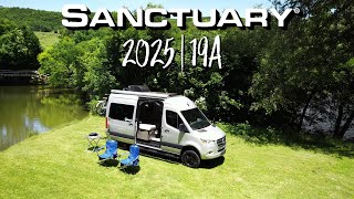 2025 Sanctuary 19A  Mercedes AWD Van  Perfect For Two  RV Review [upl. by Erdrich275]