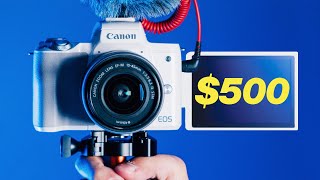 Top 5 Cameras for YouTube Vlogs Under 500 Complete Buyers Guide [upl. by Crary]