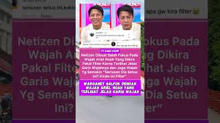 WARGANET SALFOK DENGAN WAJAH ARIEL NOAH YANG TERLIHAT JELAS GARIS WAJAH ariel [upl. by Niveek]