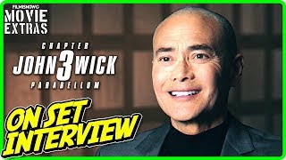 JOHN WICK 3 PARABELLUM  Mark Dacascos quotZeroquot Onset Interview [upl. by Assilev]