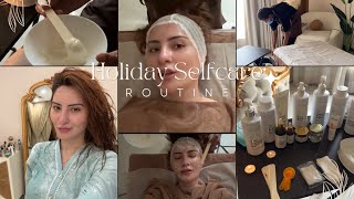 How I Spent My Court Holidays  AtHome Facial amp PreShower Hair Care Tips [upl. by Alomeda186]