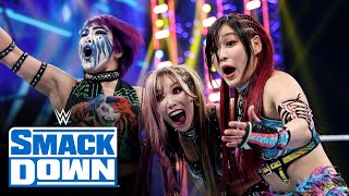 Asuka aligns herself with Damage CTRL SmackDown highlights Nov 10 2023 [upl. by Nlycaj]