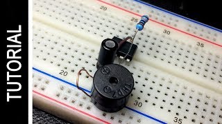 Easily NE555 Alarm sound effect Piezo Buzzer  Tutorial [upl. by Nikolia855]