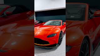 Check out this crazy Aston Martin V12 Vantage in bright orange 🍊 [upl. by Aurelia]