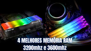 4 MELHORES MEMÓRIA RAM DE 3200mhz e 3600mhz em 2022 [upl. by Roi]