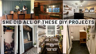 Home Renovation Time Lapse  DIY Home Projects on a Budget [upl. by Swarts]