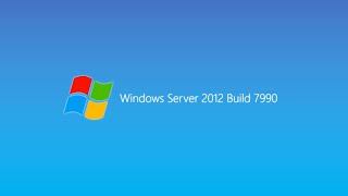 Taking a look at Windows Server 2012 Build 7990 [upl. by Erund]