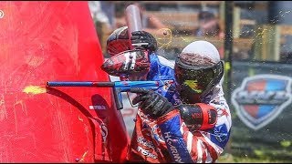 Awesome NXL Pro Paintball Match  Russian Legion vs Infamous and Thunder vs Ironmen [upl. by Amaerd]