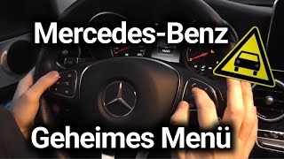 Mercedes Benz  Verstecktes Menü viele Modelle [upl. by Asiat]