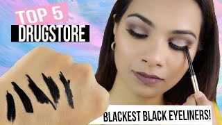 Best Drugstore Black Eyeliner For Waterline  Sensitive amp Watery Eyes 2018 [upl. by Ebag]