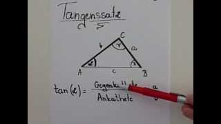Tangens  Erklärung [upl. by Roby]