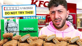 Trying KFC’s BEYOND FRIED CHICKEN Bad Idea [upl. by Rimaa]