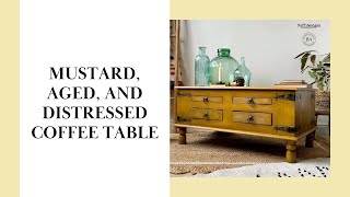 Rustic Coffee Table Makeover [upl. by Avla]