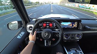 THE NEW MERCEDES AMG G63 G CLASS 2025 TEST DRIVE [upl. by Newnorb]