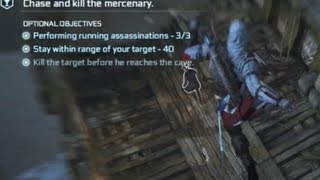 Dead Chests Treasure  Full Sync  running assassinationsKill the target before the cave  AC3 [upl. by Aciria111]