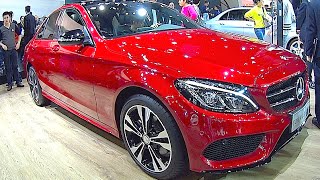 New Mercedes C200 2016 2017 sport luxury sedan interior exterior video [upl. by Zavala]