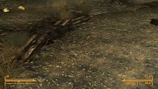 Fallout New Vegas The effects of 50 MG Explosive rounds [upl. by Linker]