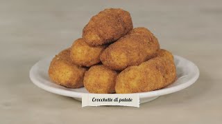 Crocchette di Patate  Le ricette del convento [upl. by Diskin]