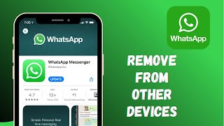 How to Remove my WhatsApp from Other Devices  Log Out from Other Devices [upl. by Dleifniw226]