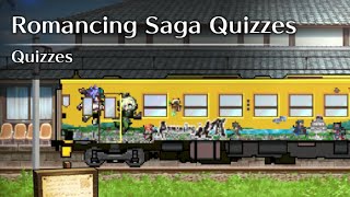 Romancing SaGa ReuniverSe Scenic Records Quiz Answers  Romancing Saga Quizzes [upl. by Salita]