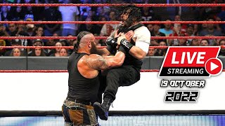 Roman Reigns vs Brostrom Full Match 19 October 2022  WWE [upl. by Nial]