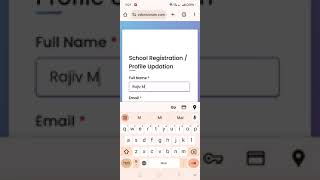 SMS Registration process for the Schools on VSK dashboard [upl. by Ennoid]