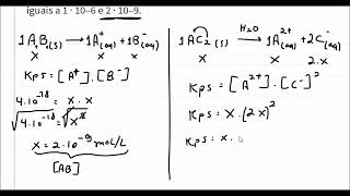 PRODUTO DE SOLUBILIDADE  EQUILÍBRIO HETEROGÊNEO [upl. by Barron]
