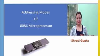 Addressing Modes of 80868088 Microprocessor [upl. by Meehaf]