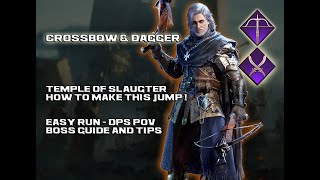 Throne and Liberty  Temple of Slaughter 50lvl full clean run  Crossbow amp Dagger POV [upl. by Akinirt]