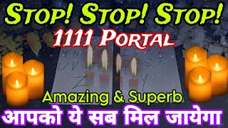 ✨1111 PORTAL😱MAJOR CHANGES🌟Tarot Hindi Readings✨Pick Your Initials✨ Timeless✨ [upl. by Animlehliw86]