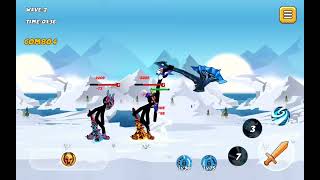 Играю в игру под названием stickman giant army battle [upl. by Nadabb]