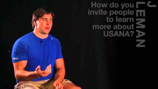 11 How Do You Invite People To Learn More About USANA USANA Video [upl. by Quinlan]