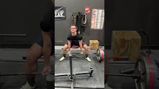 4666Lb Deadlift PR at 16 164 BW gym fitness fitnessmotivation weightlifting [upl. by Barry]