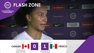 Concacaf Womens Under20 Championship  2022 Flash Zone Jade Rose from Canada [upl. by Rutherfurd]