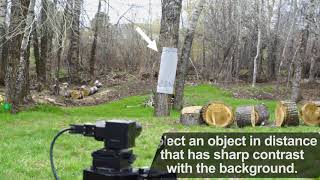 Tutorial  Outdoor Hyperspectral System focusing [upl. by Calan]