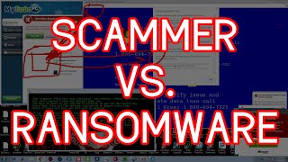 SCAMMER VS RANSOMWARE VIRUS TECH SUPPORT SCAMMER [upl. by Silas]