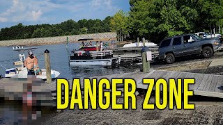 Boat Ramp Danger Zone  Bad Boats [upl. by Aliekat]