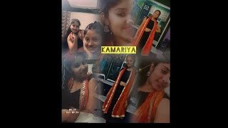 KAMARIYA  Dance cover by Anshika and Nishtha  Navratri special [upl. by Suu]