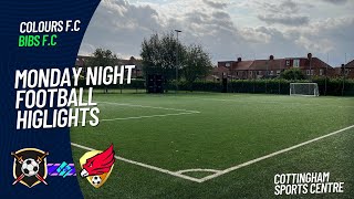 Monday Night Football Highlights  6aside football Cottingham Sports Centre 23102024 [upl. by Flessel289]